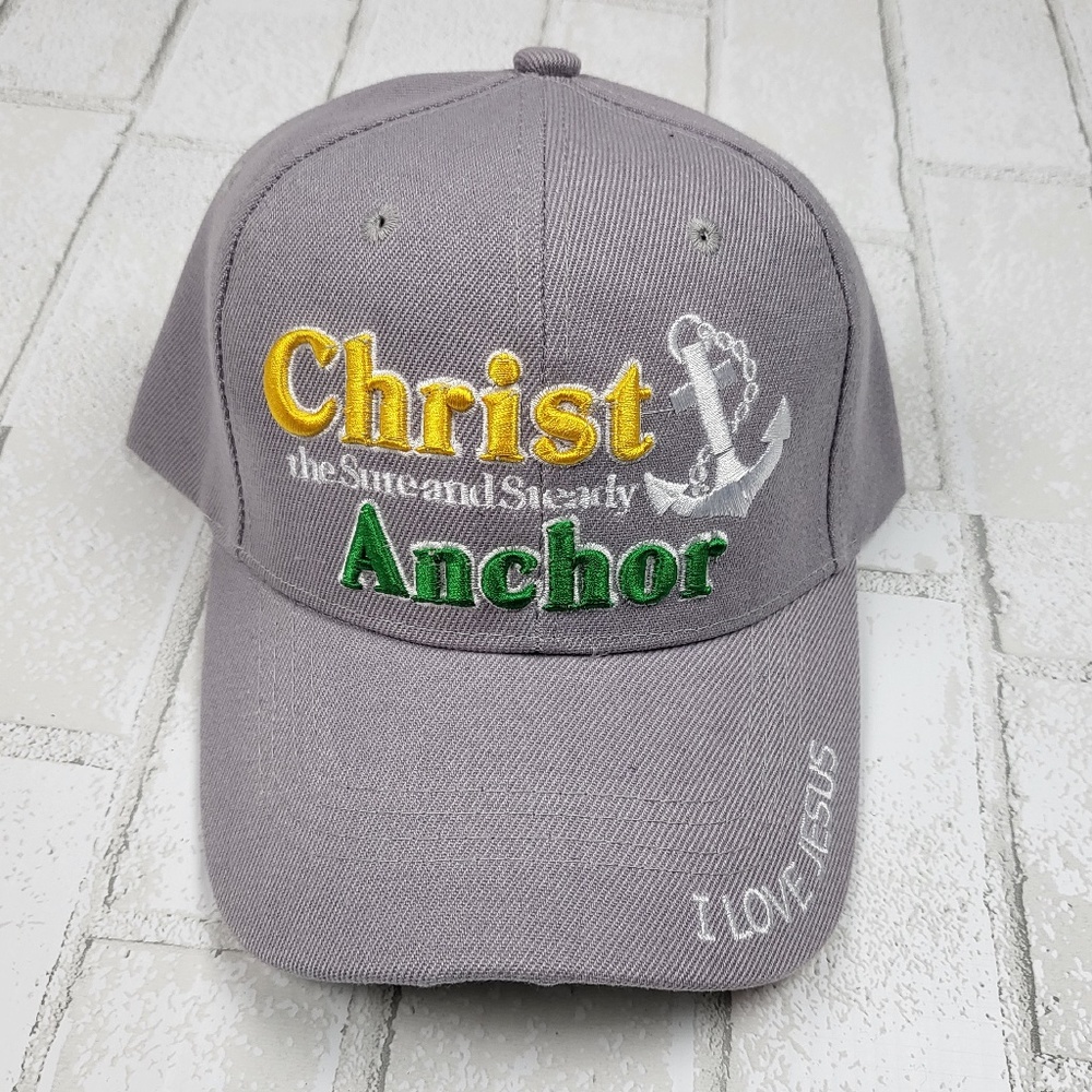Christ the sure and Steady Anchor  Religious Cap